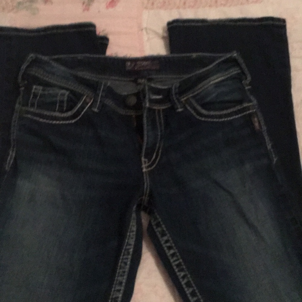 Silver jeans